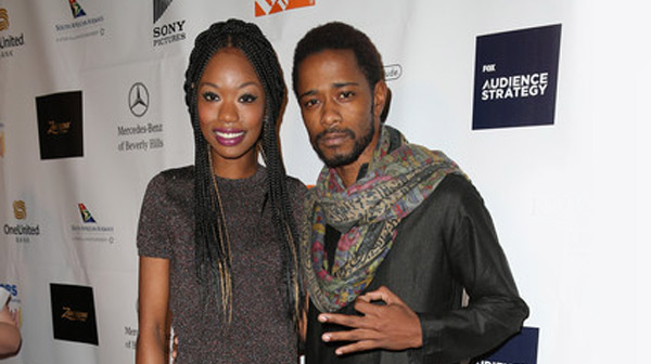 Xosha Roquemore and Keith Stanfield
