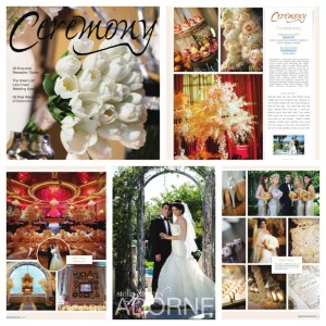 Ceremony Magazine Spread