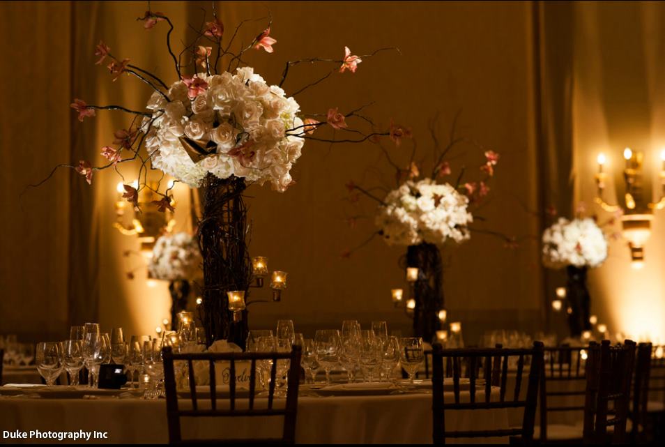 Flowers by Tic Tock Couture Florals Design by Fancy That! Image by Duke Photography