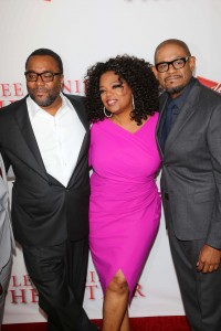 Lee Daniels, Oprah Winfrey, and Forrest Whitaker at the Los Angeles premiere of "The Butler"