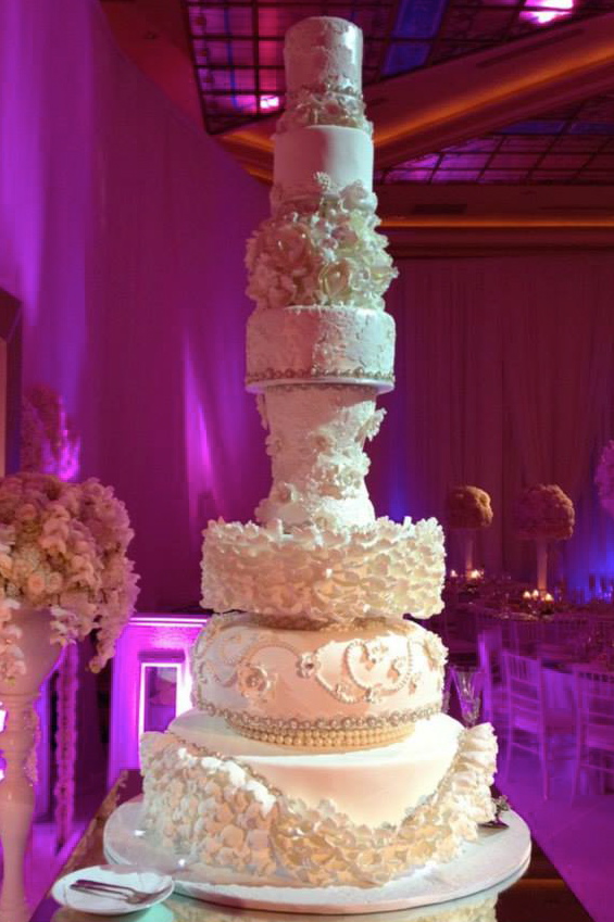 Hrach and Arsine's Wedding Cake - Taglyan Complex