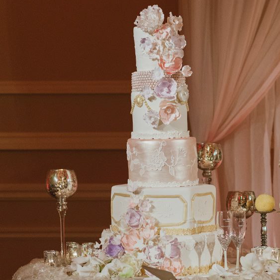 Ed and Adris' Wedding Cake - Taglyan Complex
