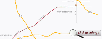 Driving Directions To Taglyan Complex from Santa Monica