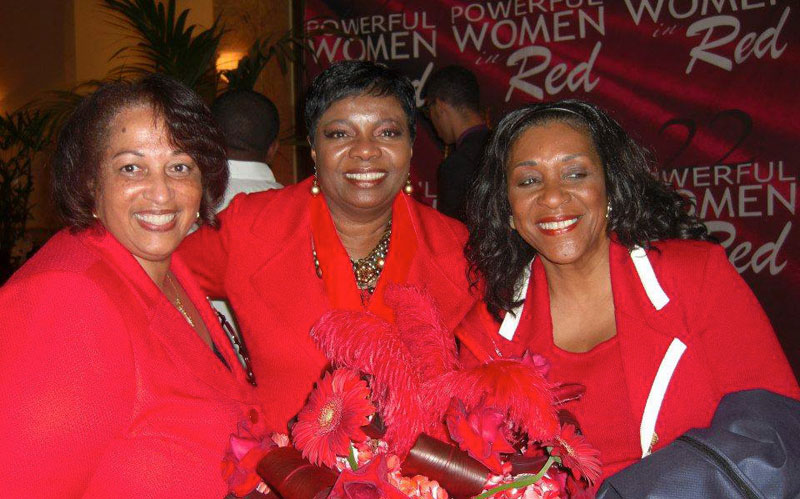 Delta Sigma Theta’s “Powerful Women In Red” Luncheon Honors Hattie Winston and Harold Wheeler