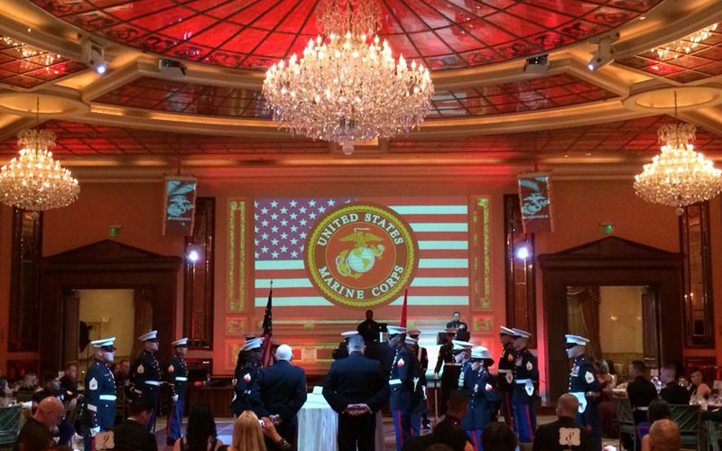 Taglyan Complex Helps the U.S. Marine Corps Celebrate Its 239th Birthday