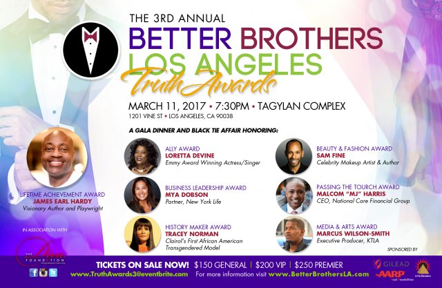 Black LGBTQ Community Honored At 3rd Annual Better Brothers Los Angeles Truth Awards