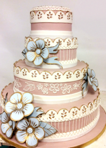 Wedding Cake Trends - Hand Painted