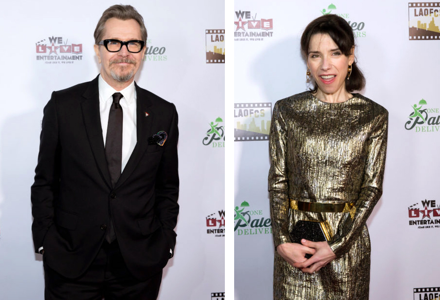 LA Online Film Critics Society Awards - Gary Oldman and Sally Hawkins