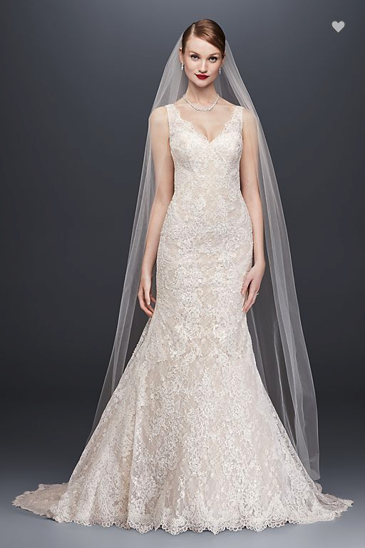 oleg cassini wedding dress