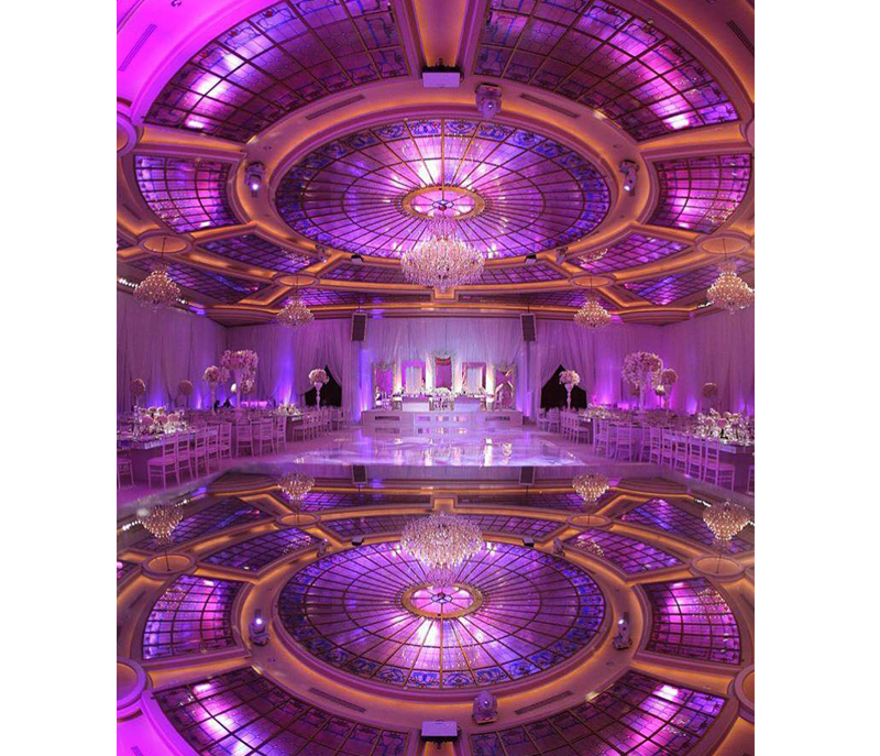 Wedding Color Palette - Purple Ballroom At Taglyan