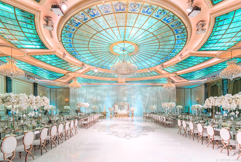 Wedding Color Palette - Aqua And Gold Wedding Colors At Taglyan