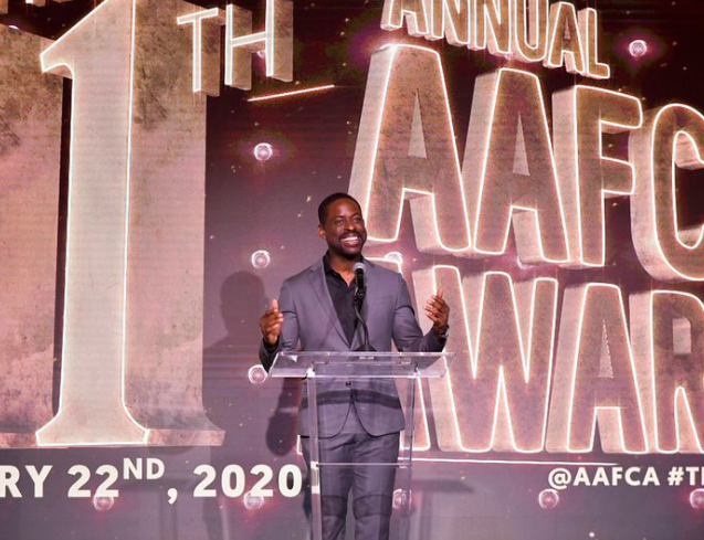 11th AAFCA Awards At Taglyan - Sterling K. Brown